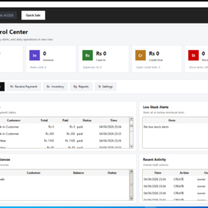 Invoice Maker & Shop Management System