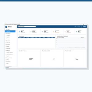 Beverages Shop Software product cover with clean real screenshot crop